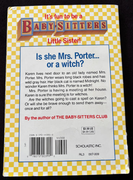 The Babysitters Club Little Sister Series #1: Karen's Witch