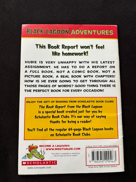 The Book Report from the Black Lagoon
