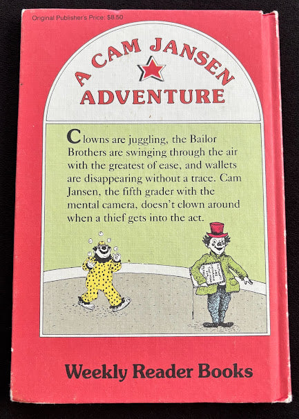 Cam Jansen and the Mystery of the Circus Clown
